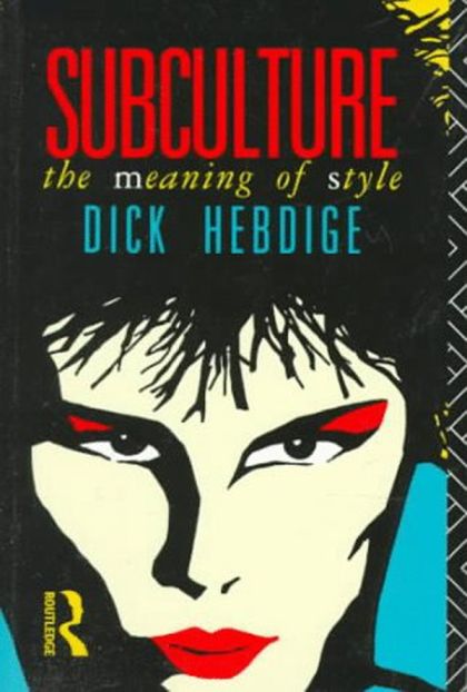 The cover from Subculture by Dick Hebdige